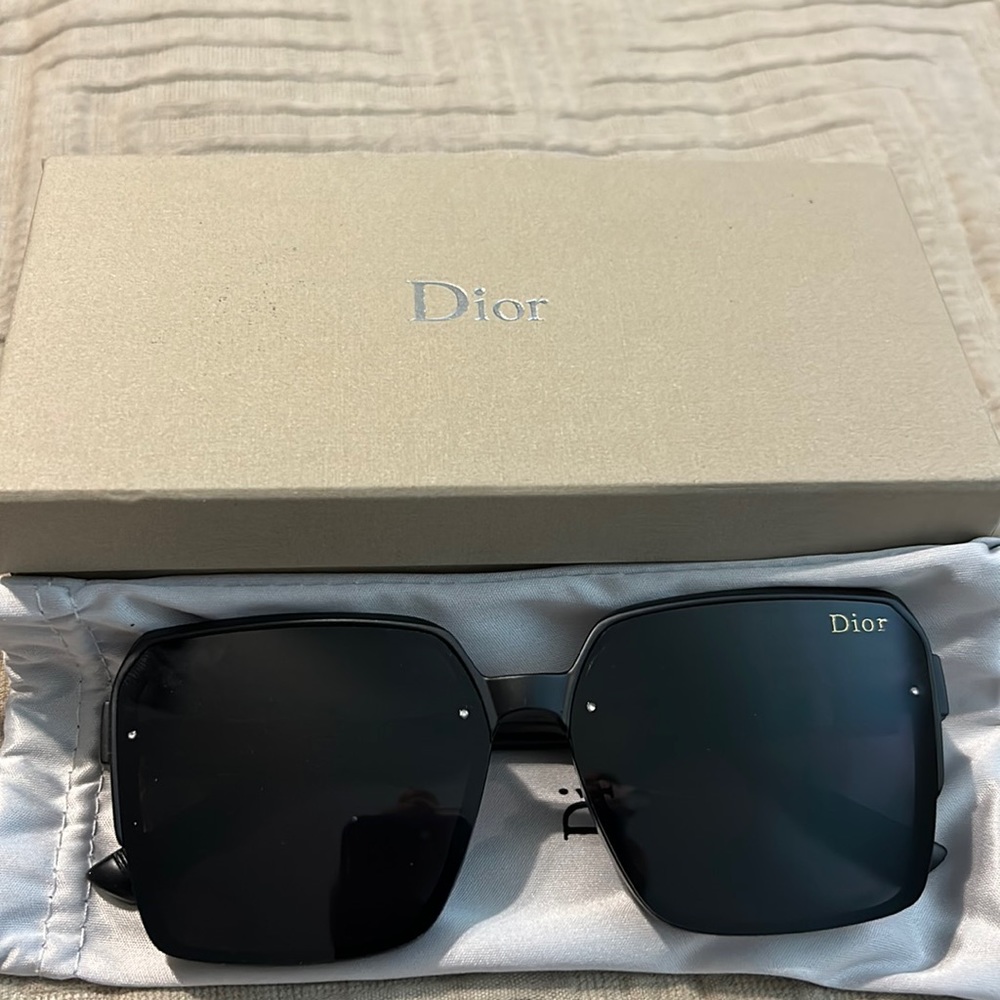 Black Christian Dior Sunglasses
